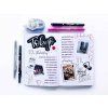 Sada Tombow Travel Journal pro cestovní deník A5, lepicí roller Power Tape 16 m a nůžky Mono Edge