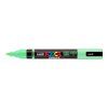 Uni Posca PC-5BR akrylový popisovač, štětcový hrot 1-4 mm, odstín světle zelená 5