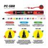 Posca PC-5BR akrylový popisovač 1-4 mm, vodou ředitelný, vhodný na většinu povrchů