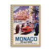 Kroužkový blok Shkolyaryk A6 čistý, 60 listů, 70 g/m2, tvrdé desky - Monaco